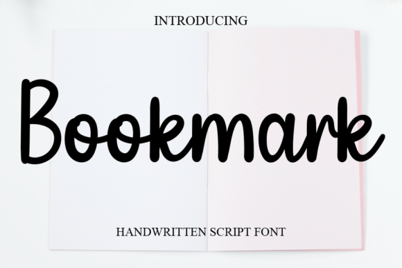 Bookmark Font: Adding a Handwritten Touch to Modern Design