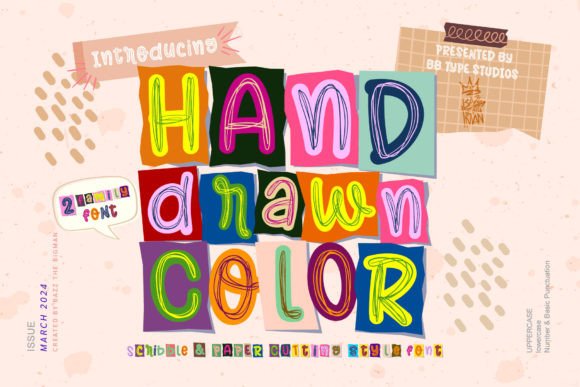 Bring Playful Energy to Your Projects with Hand Drawn Color