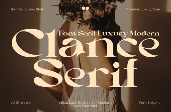 Clance: Mastering Modern Sophistication in Serif Typography