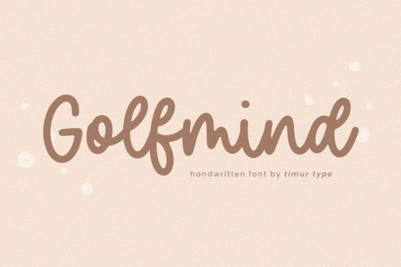 Golfmind: Crafting Authentic Brand Stories with Handwritten Charm
