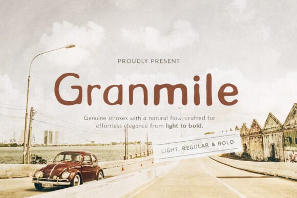 Granmile: The Handwritten Sans for Authentic Branding