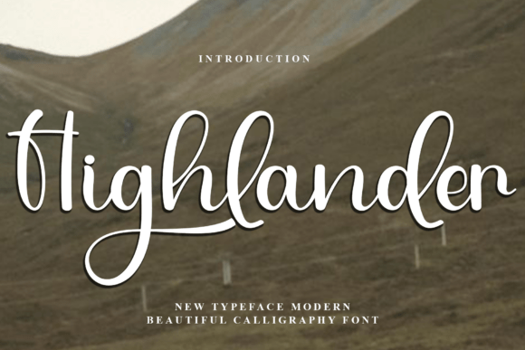 Highlander: Capturing Holiday Magic in Typography