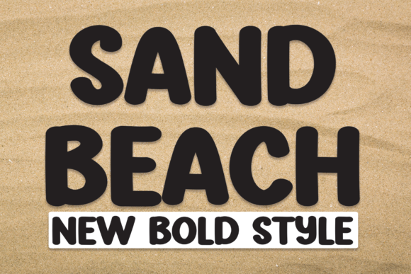 Make Your Brand Pop with the Sand Beach Font