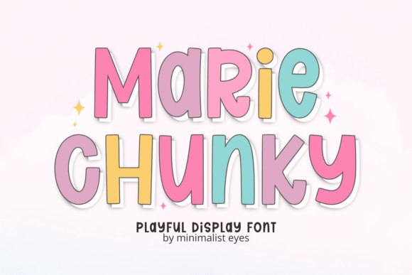 Marie Chunky: The Ultimate Playful Display Font for Bold Projects