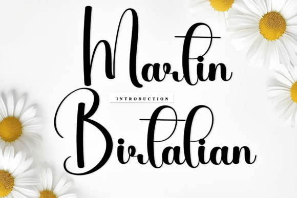 Martin Birtalian: The Artisan's Script Font