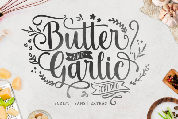 The Warmth of Butter and Garlic: A Font for Handmade Designs