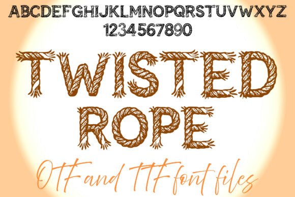Twisted Rope: The Typeface for Authentic Western and Nautical Branding